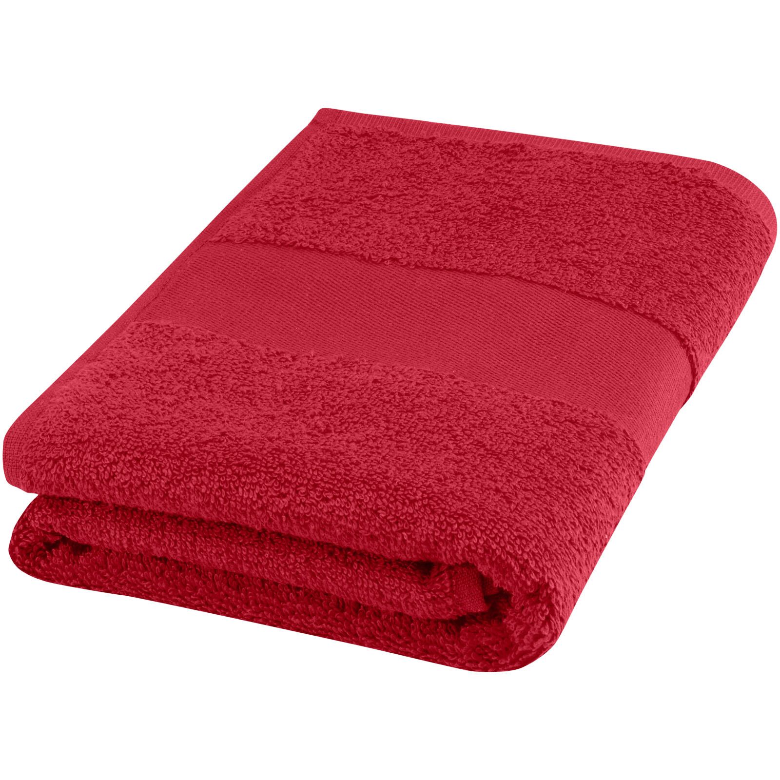 Charlotte 450 g/m² Baumwollhandtuch 50 x 100 cm - rot-730