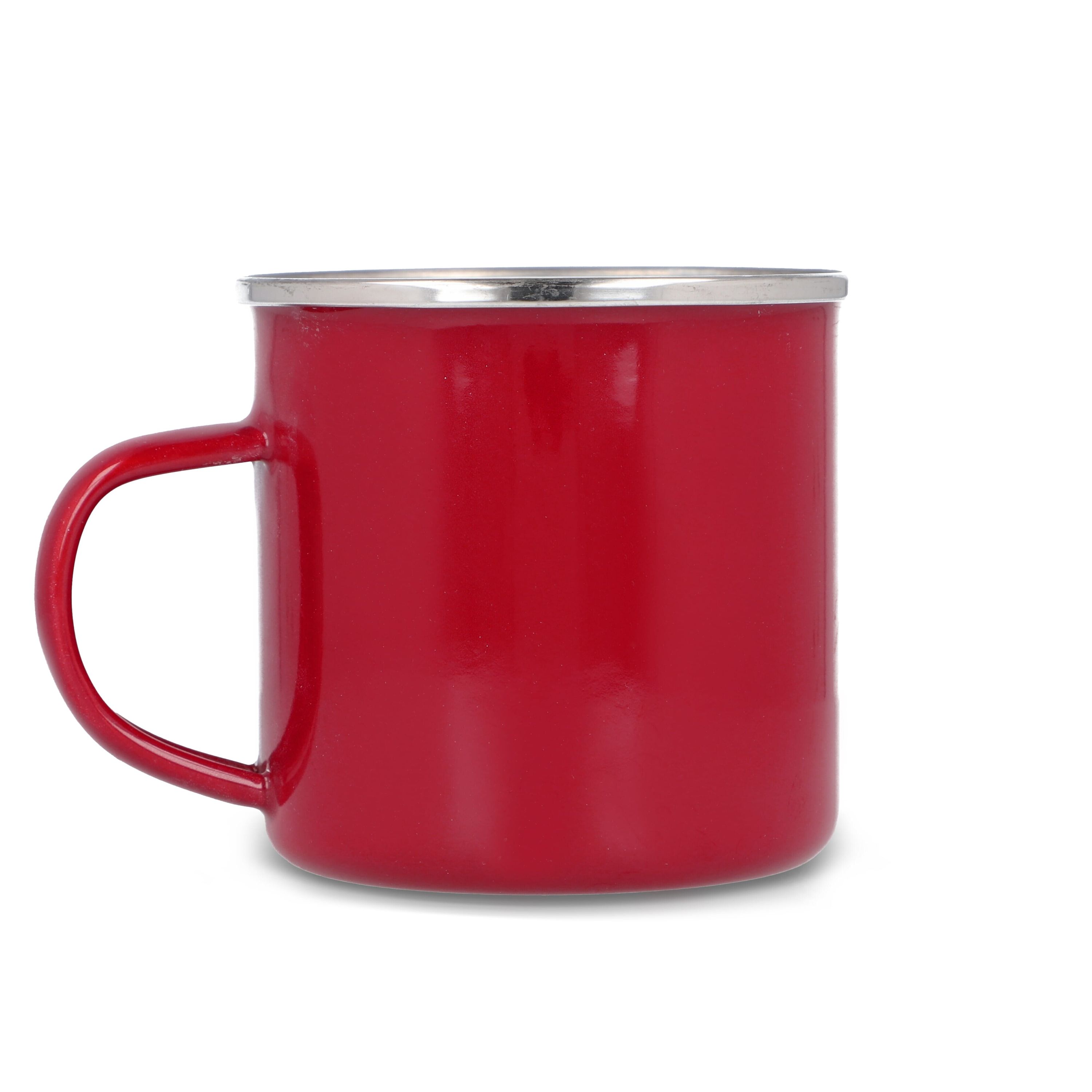 Emalie Becher 350ml - rot-33