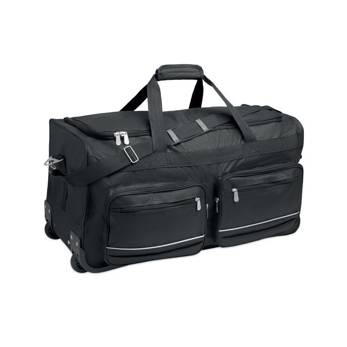 Reisetaschen-Trolley 600D RPET ITFITS - schwarz-835