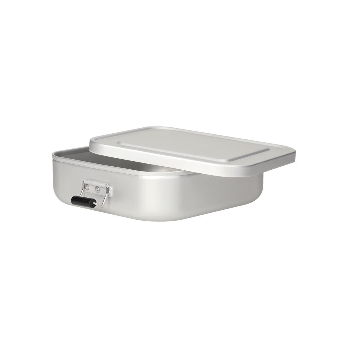 Vorratsdose Quadrado, small - silber-137