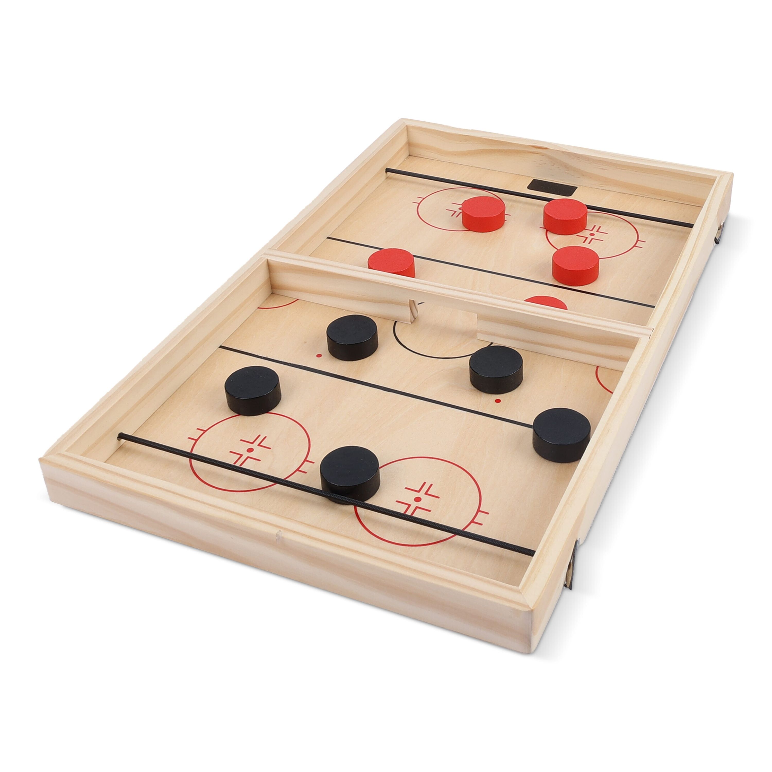 InSideOut Tisch-Puckhockey - holz  -  holz-588
