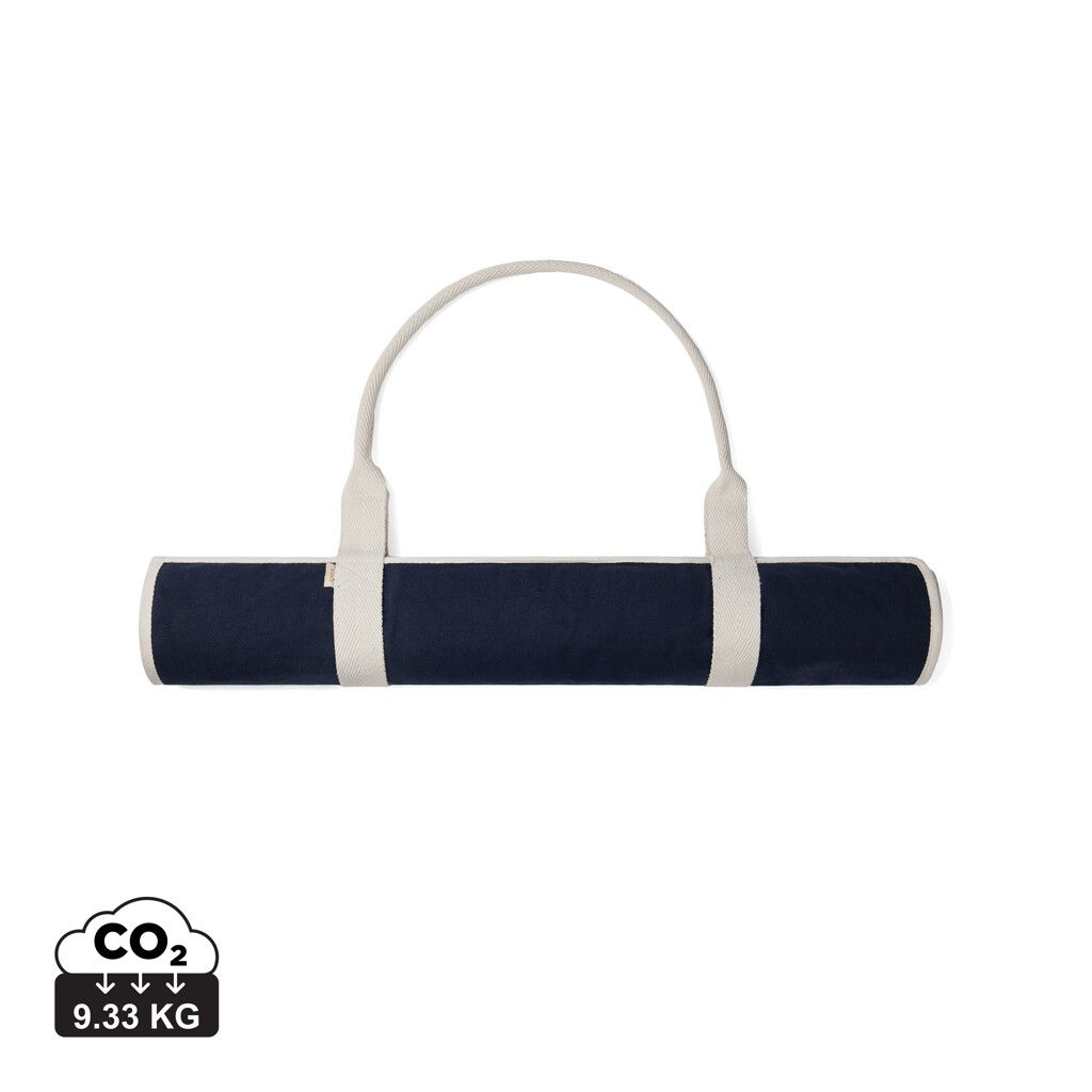 VINGA Volonne AWARE™ Strandmatte aus recyceltem Canvas - blau-154