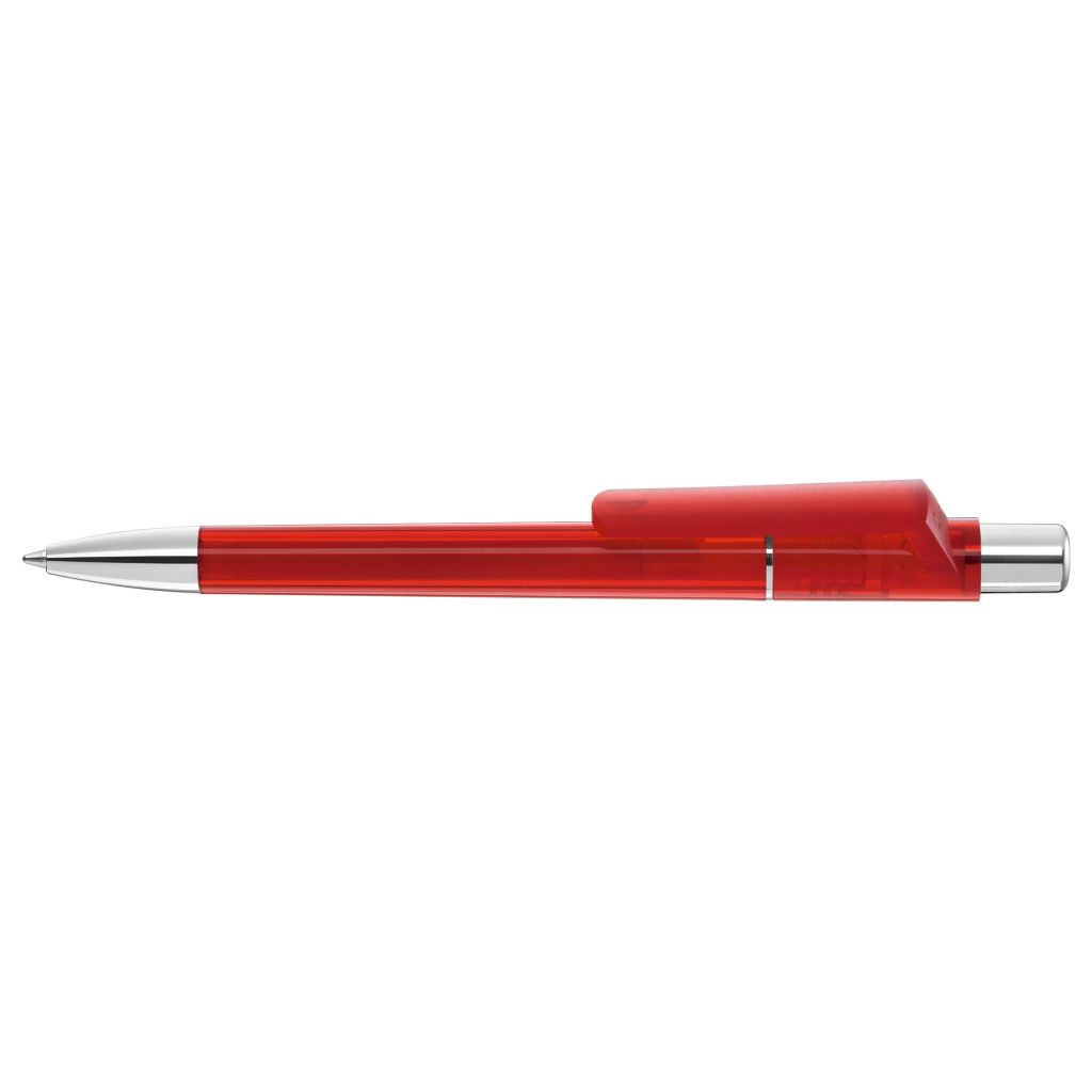 Pepp Transparent Si Druckkugelschreiber - rot-777