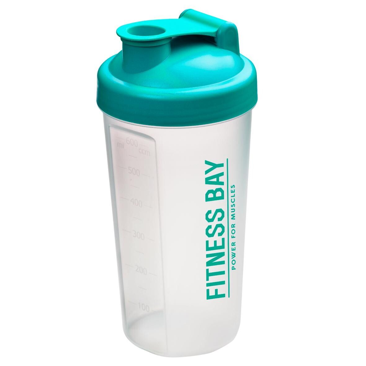 Shaker Protein, 0,60 l - weiß - transparent-675