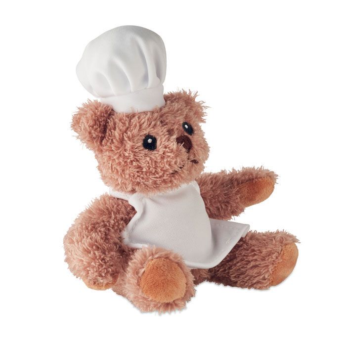 Teddybär Koch TEDDCHEF - weiß-566
