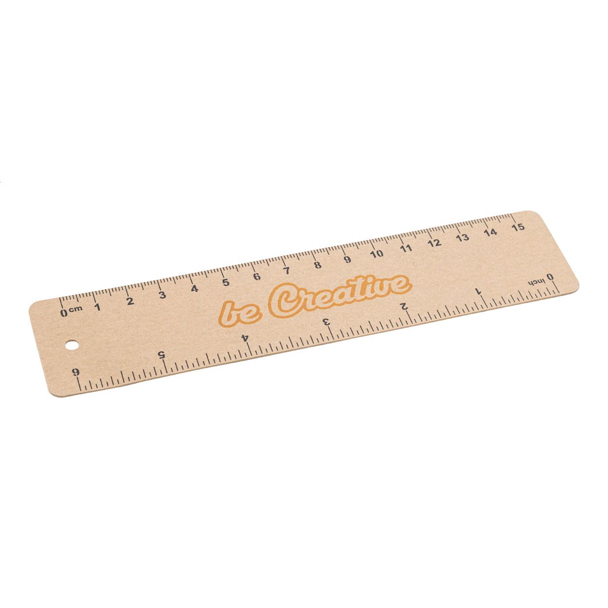 Samler Eco Individuelles Lineal aus Papier - natur-859