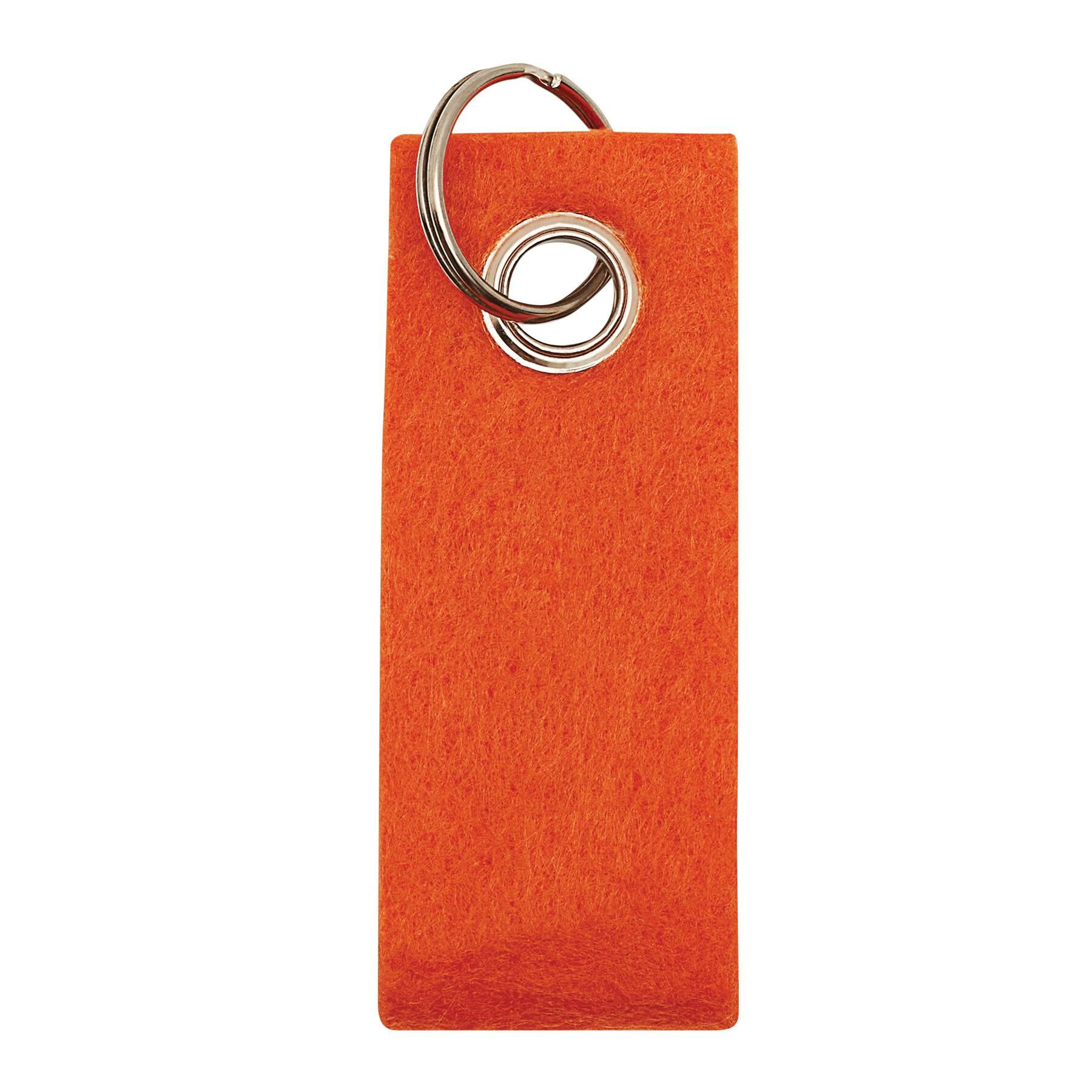 Schlüsselanhänger FELT - orange-294