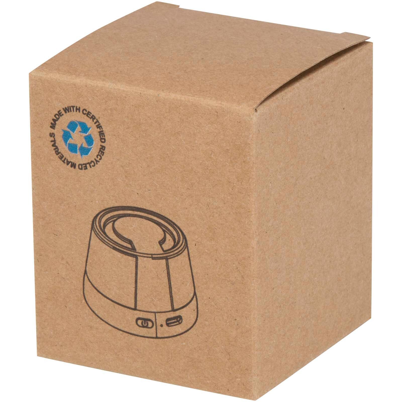 Horna 3 W kabelloser magnetischer Lautsprecher aus recyceltem Kunststoff - schwarz-285