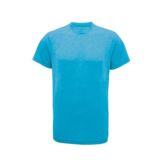 Men´s Performance T-Shirt - turquoise melange-114