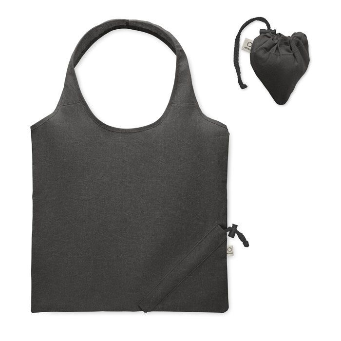 Faltbare Einkaufstasche CARRIE COLOUR - schwarz-549