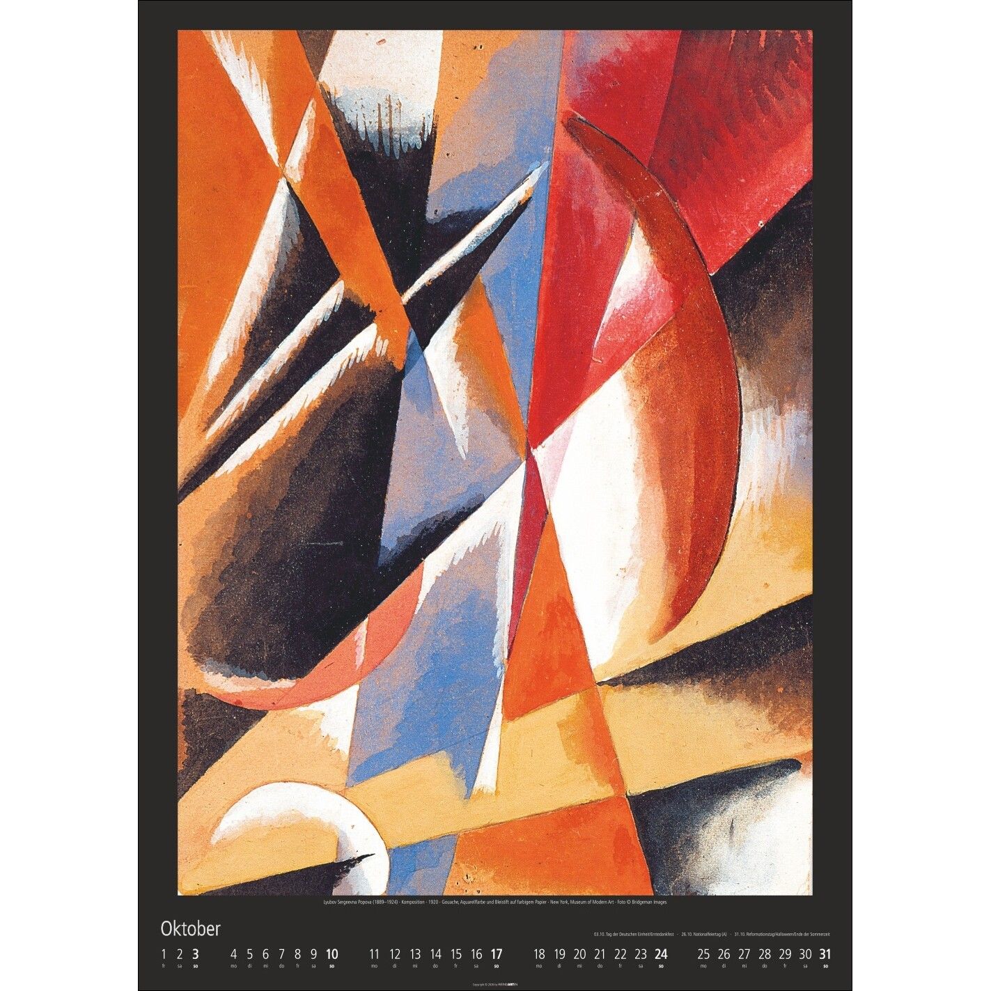 World of Art - Kunst & Kultur Kalender-353