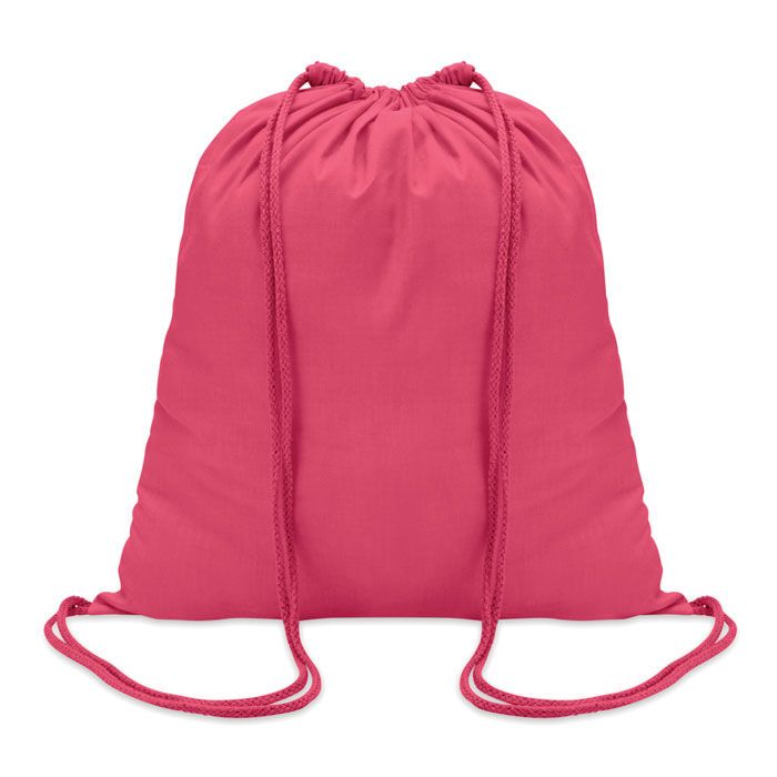 Beutel mit Kordelzug COLORED - fuchsie-400