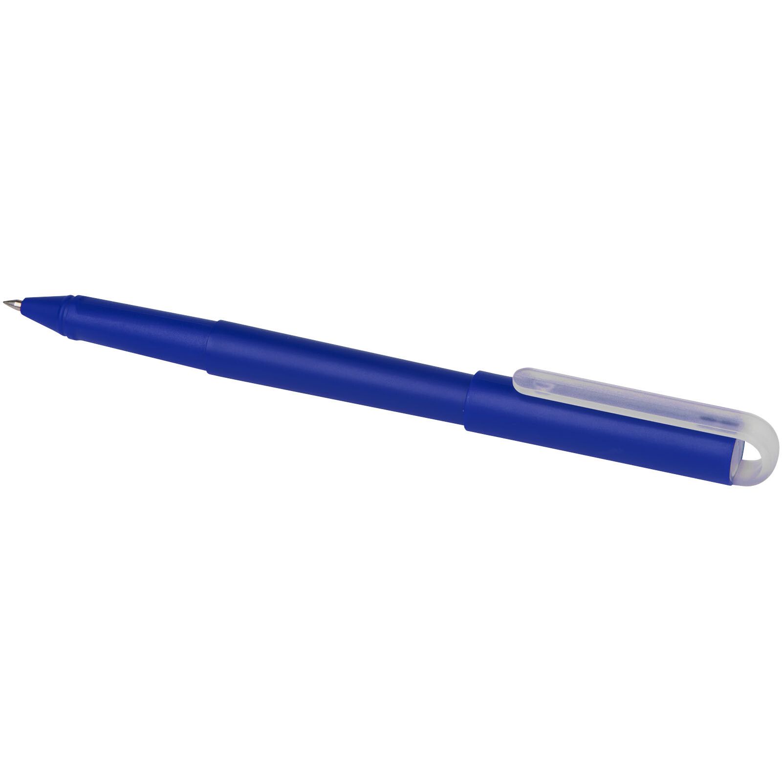Mauna recycelter PET Gel-Rollerbal (schwarze Mine) - royalblau-951