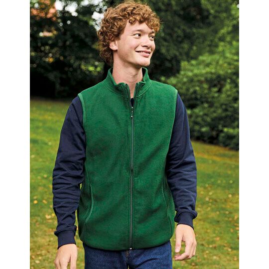 Recycled Fleece Vest - navy-632