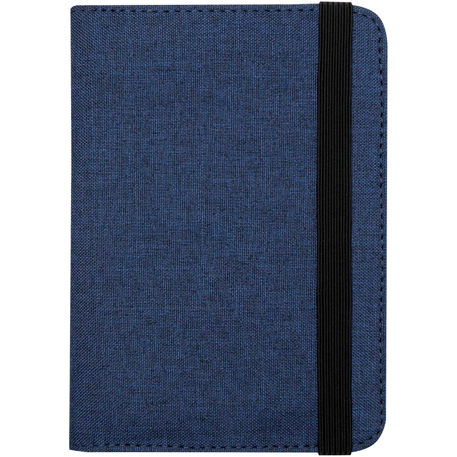 Ross GRS RPET RFID-Reisepasshalter - heather navy-573