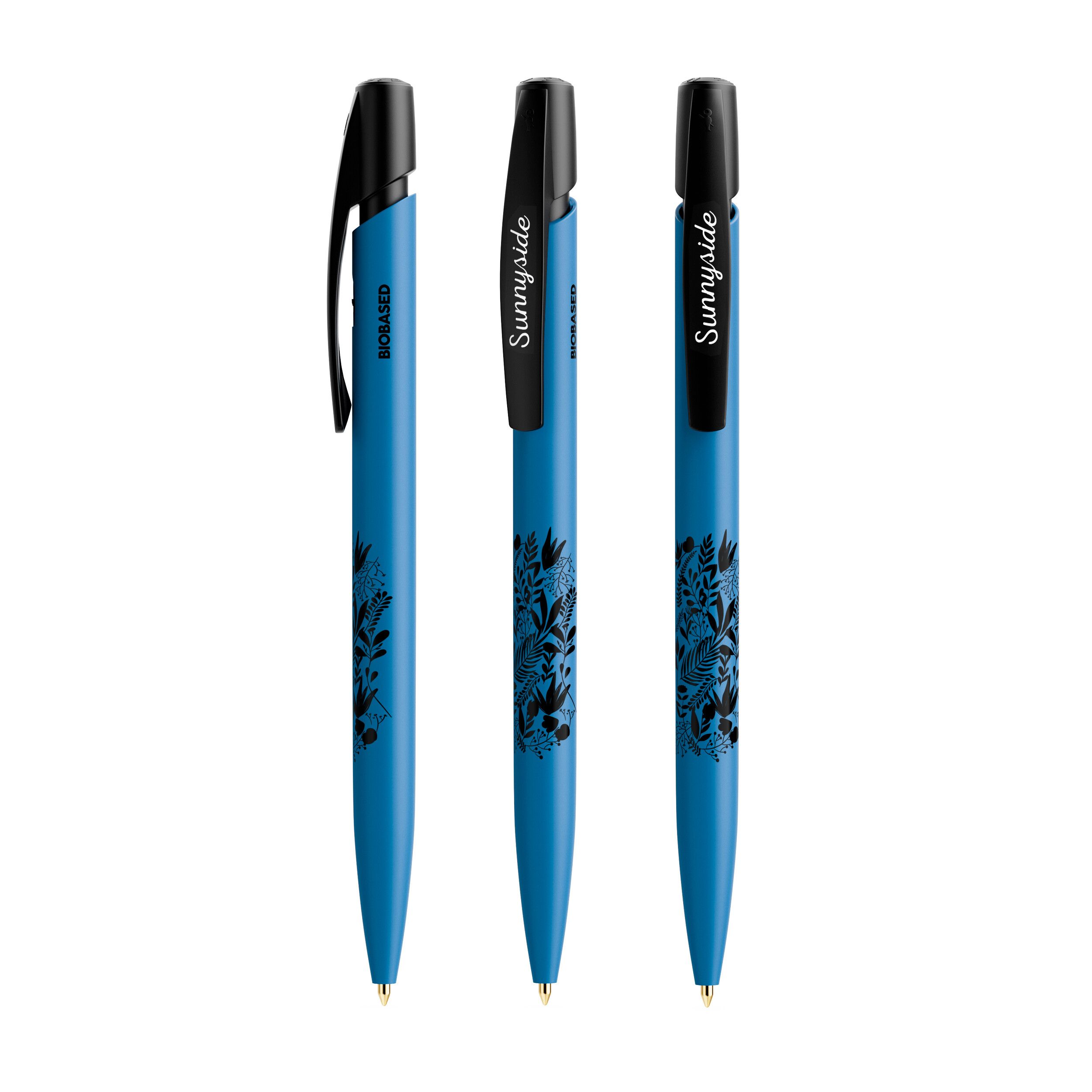 BIC® Media Clic BIO Based Kugelschreiber, Mine schwarz - blau-307