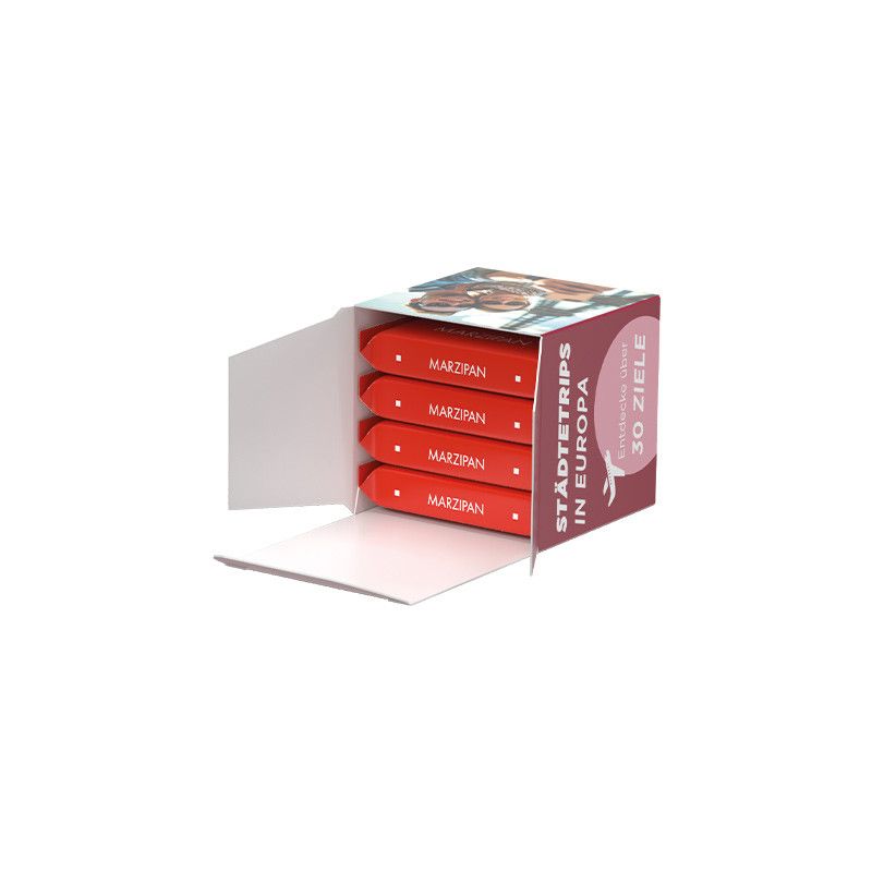 Werbewürfel, Ritter SPORT mini Nugat-699