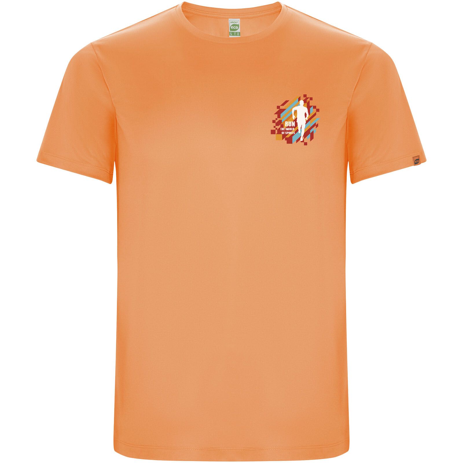 Imola Sport T-Shirt für Herren - fluororange - XL-88