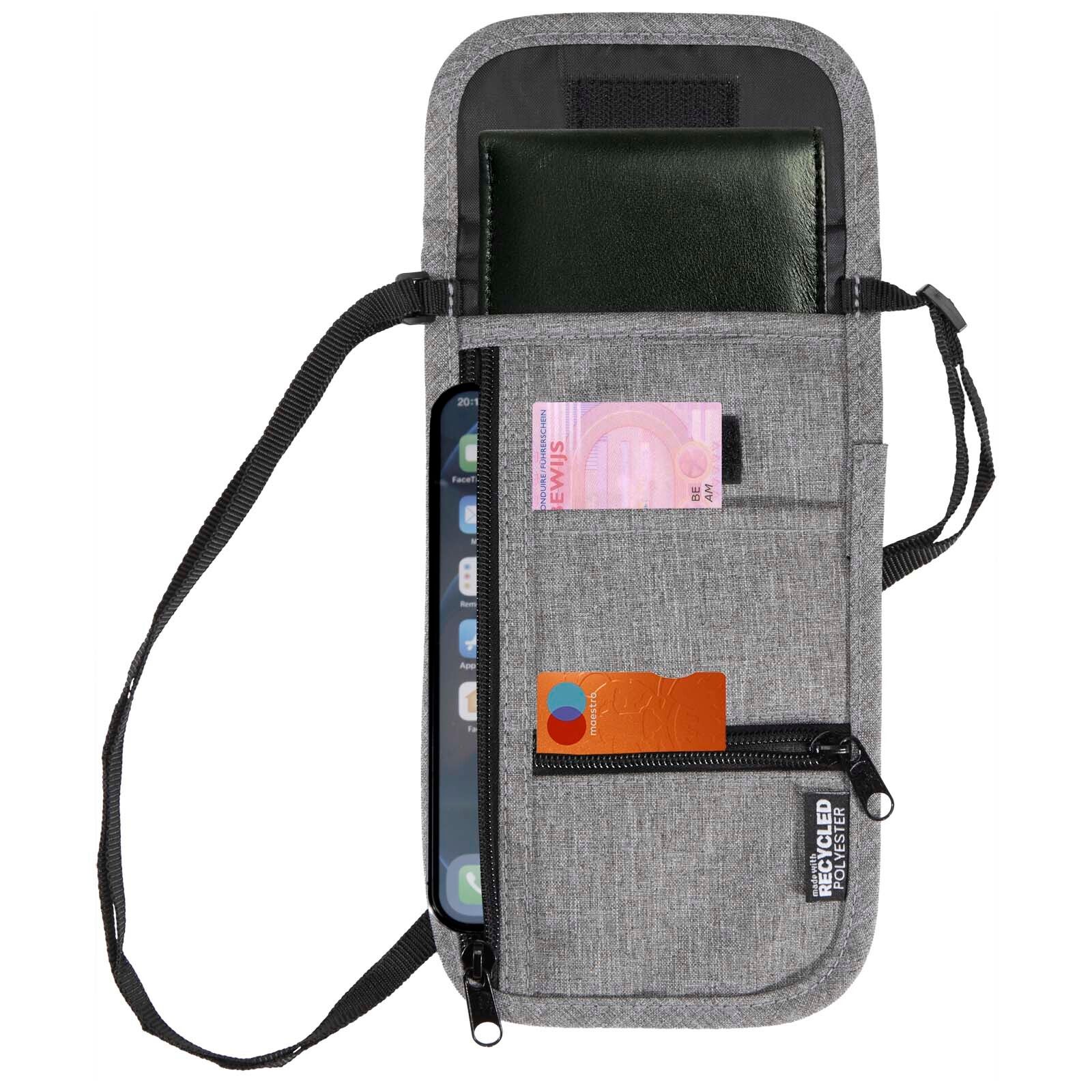 Ross GRS recycelte smarte Reisetasche - heather grau-250