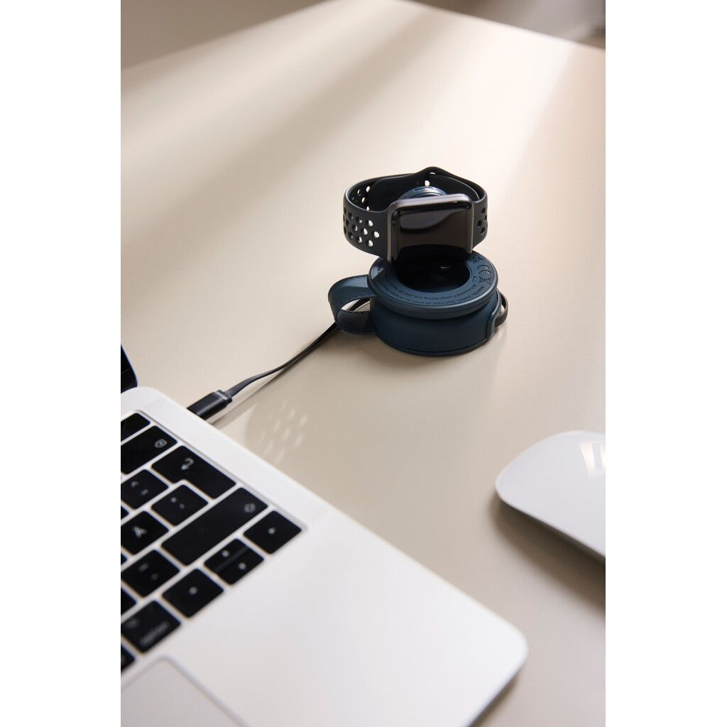 VINGA Baltimore 2-in-1 kabelloser 15W RCS Travel Charger - navy blau-842