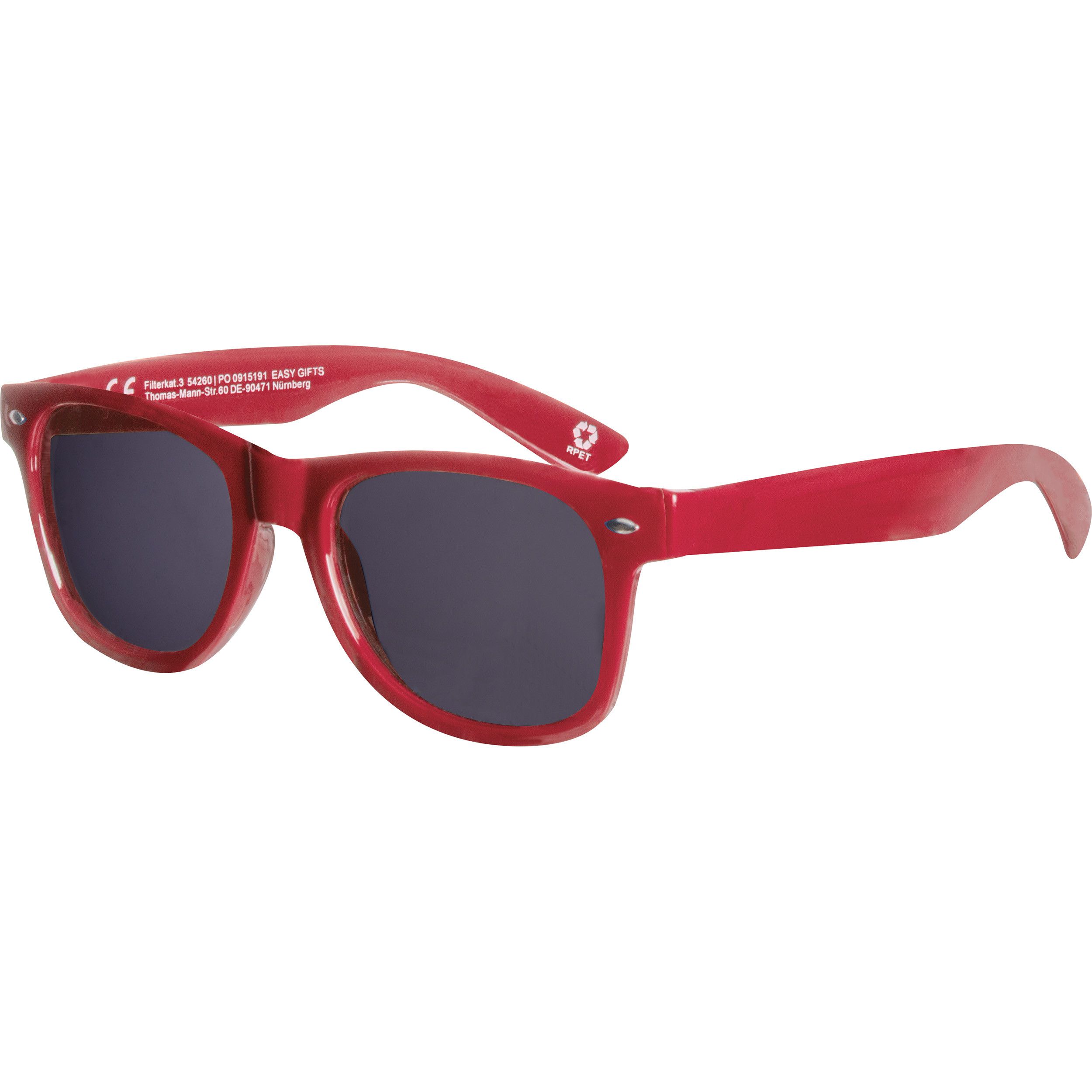 RPET Sonnenbrille Illinois - rot-885
