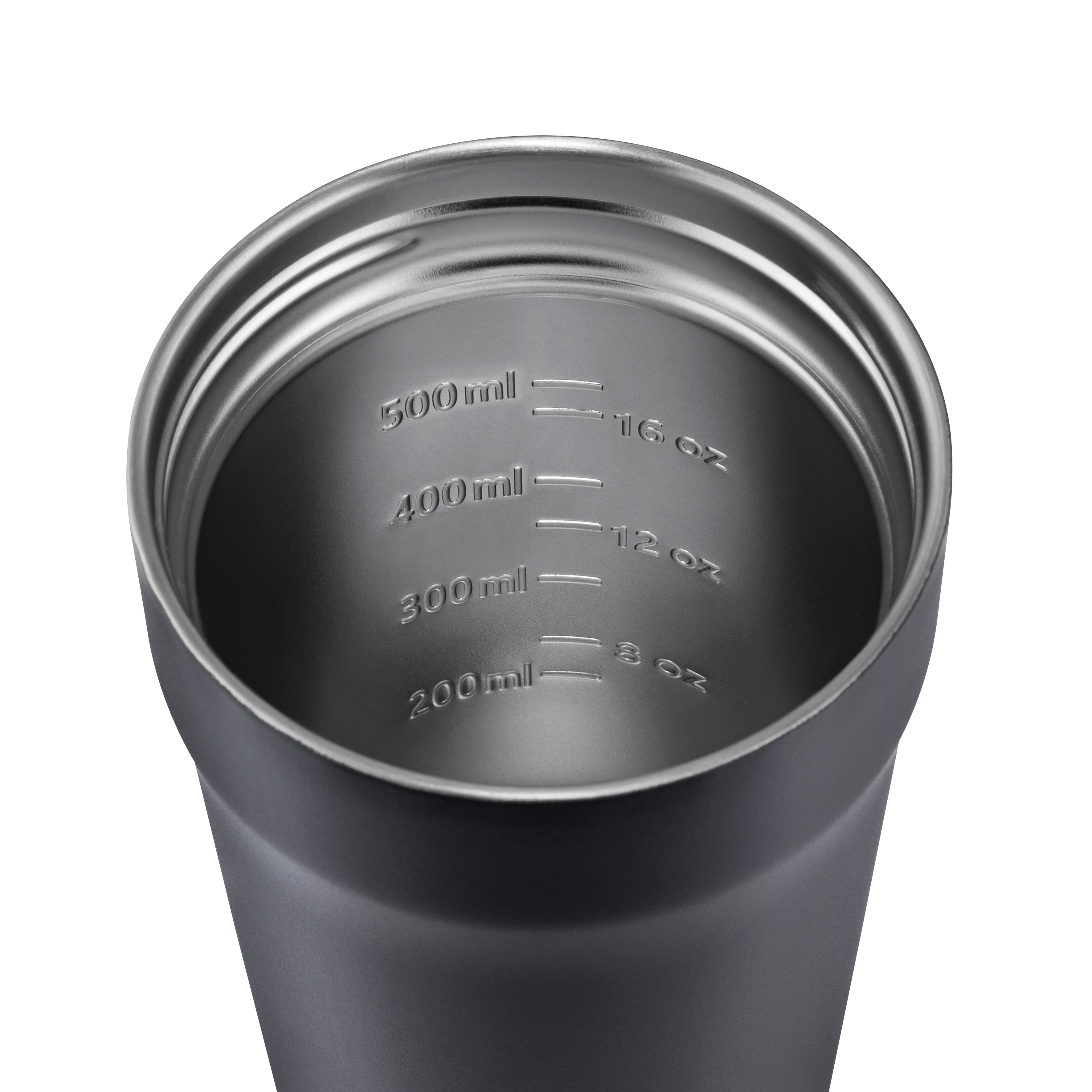Metmaxx® Thermobecher "HydroShake" - grau-117