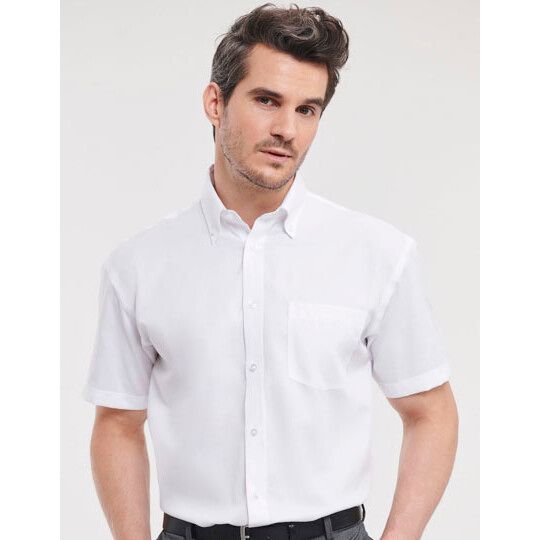 Men's Short Sleeve Classic Ultimate Non-Iron Shirt - bright sky-279