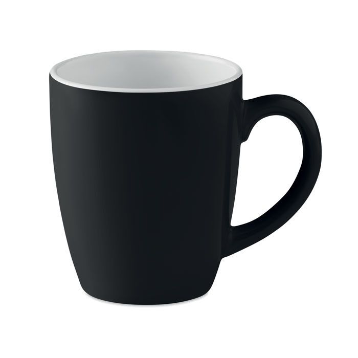 Keramische mok 290 ml COLOUR TRENT - schwarz-884