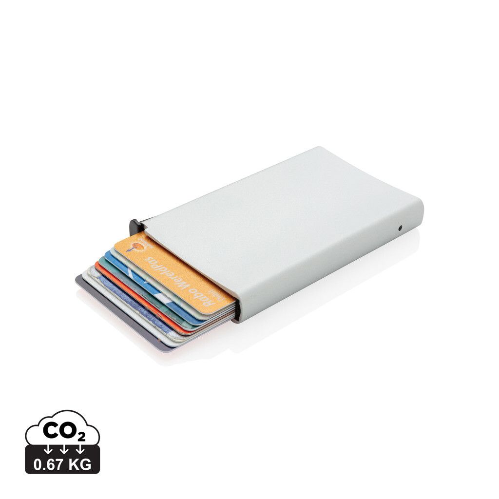 Aluminium RFID Kartenhalter - silber-376