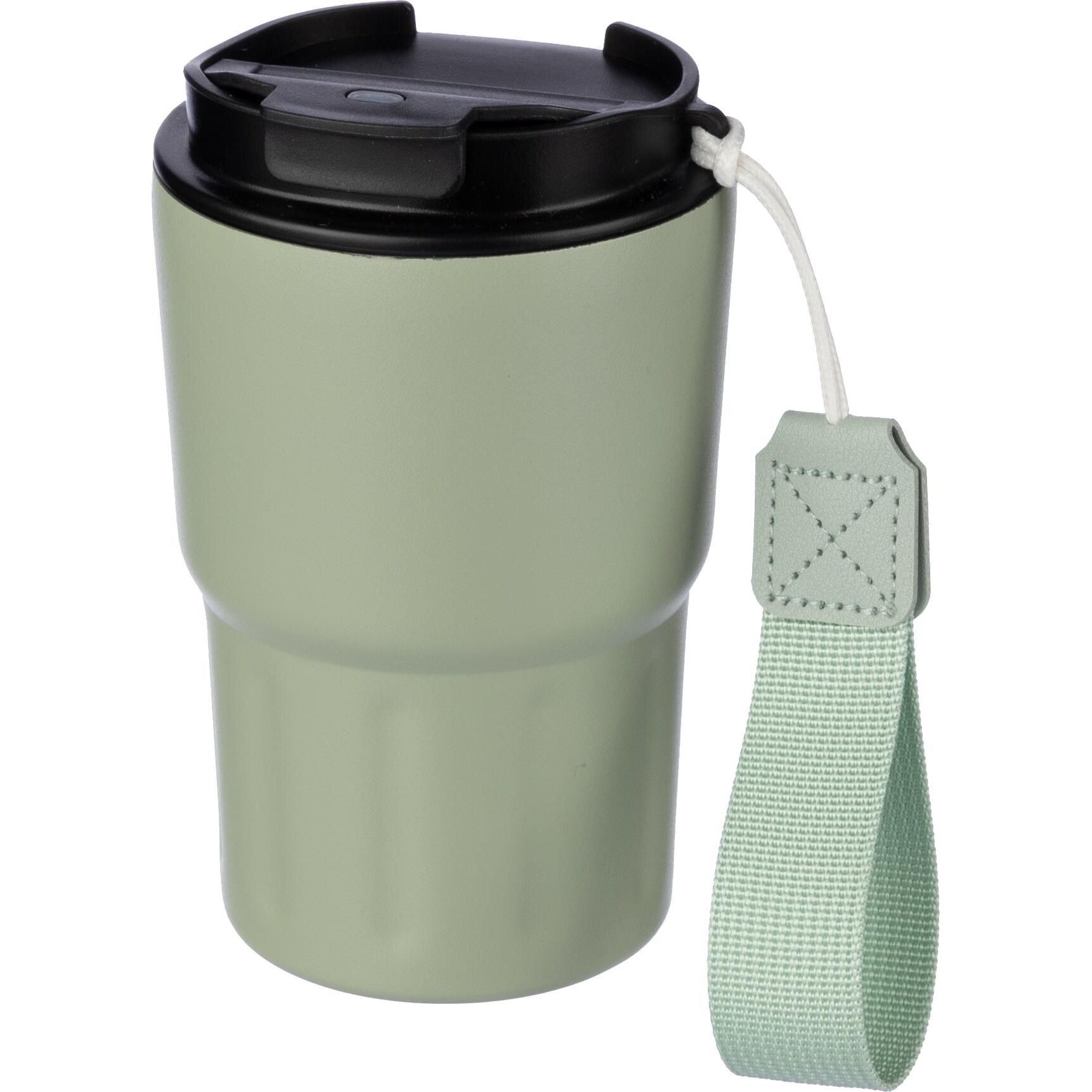Doppelwandiger Becher aus Edelstahl Louisa - grau-876
