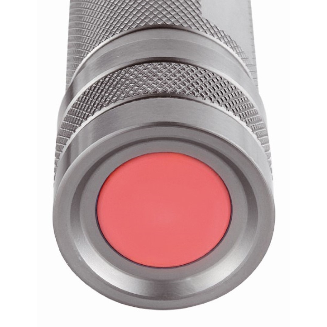 Metmaxx® LED MegaBeam Taschenlampe "MultiPower3Watt" - silber-187