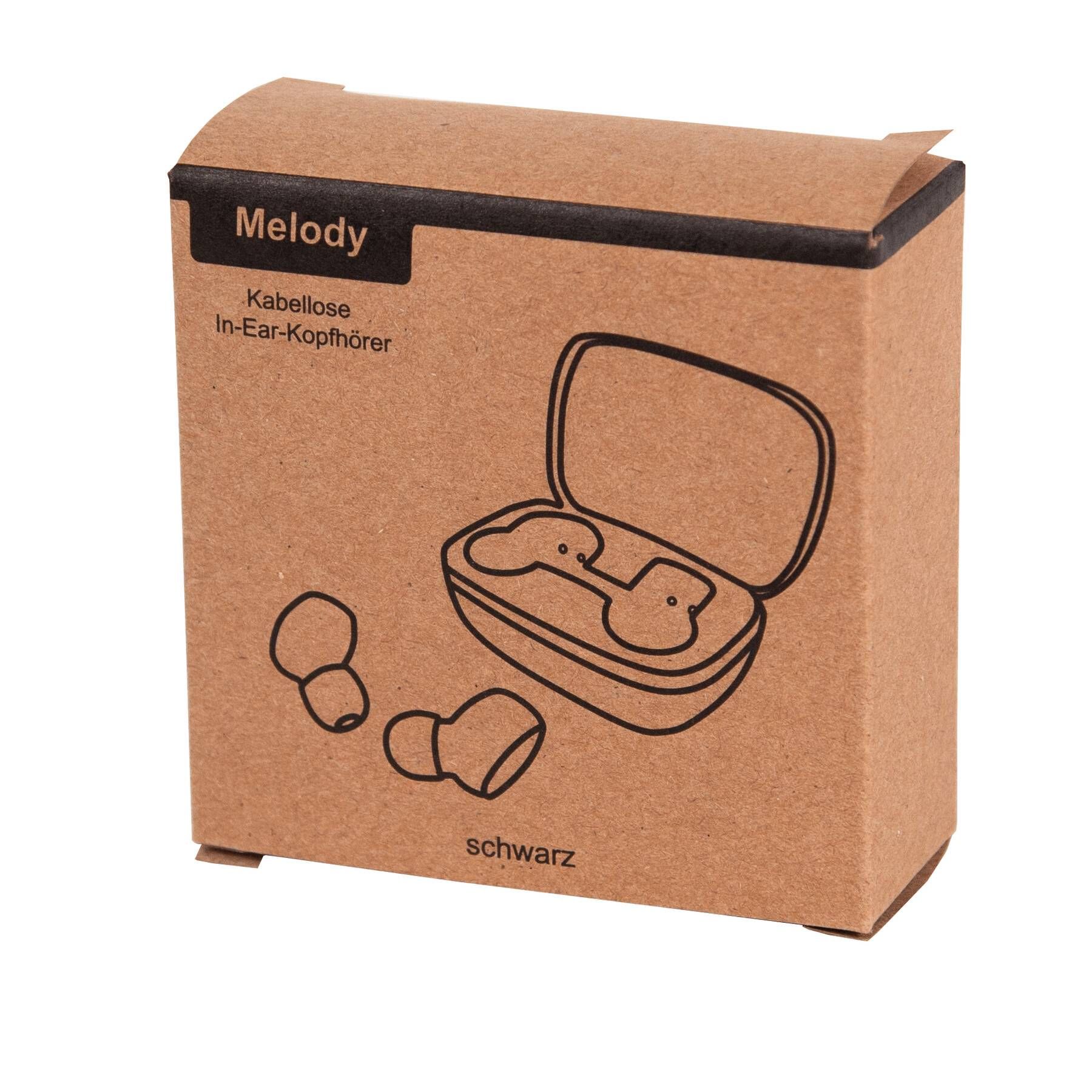 Wireless-In-Ear Kopfhörer MELODY - schwarz-865