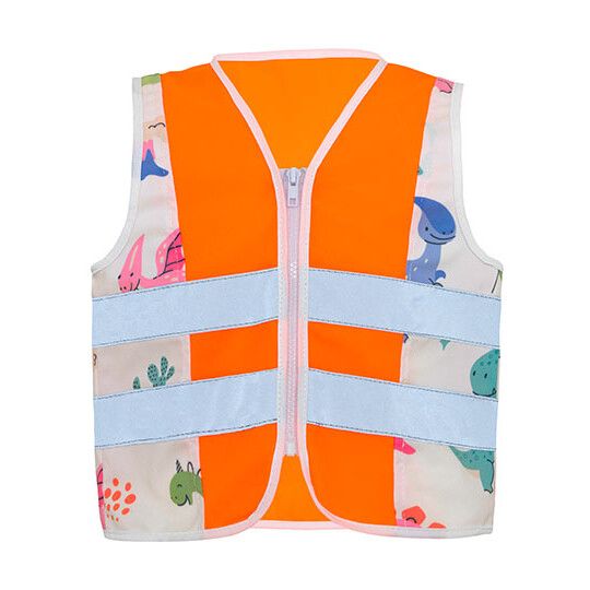 Children´s Safety Vest Action Dinosaurs CO² Neutral - brachiosaurus-650