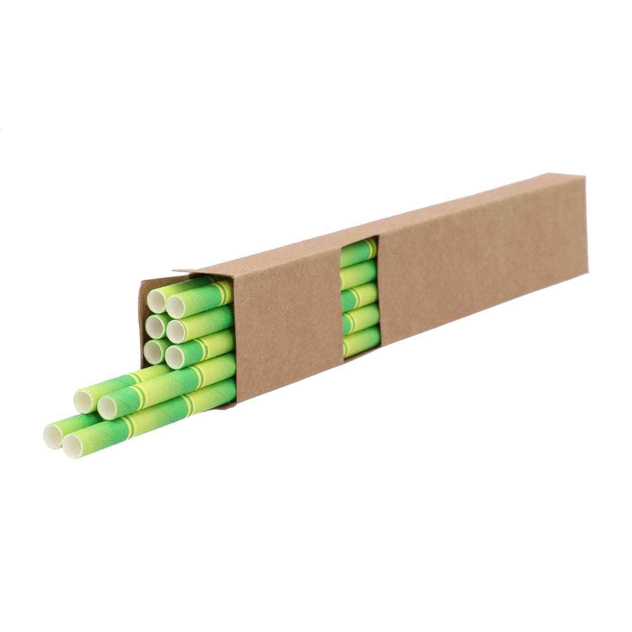 Trinkhalm-Set BamStraw - grün-704