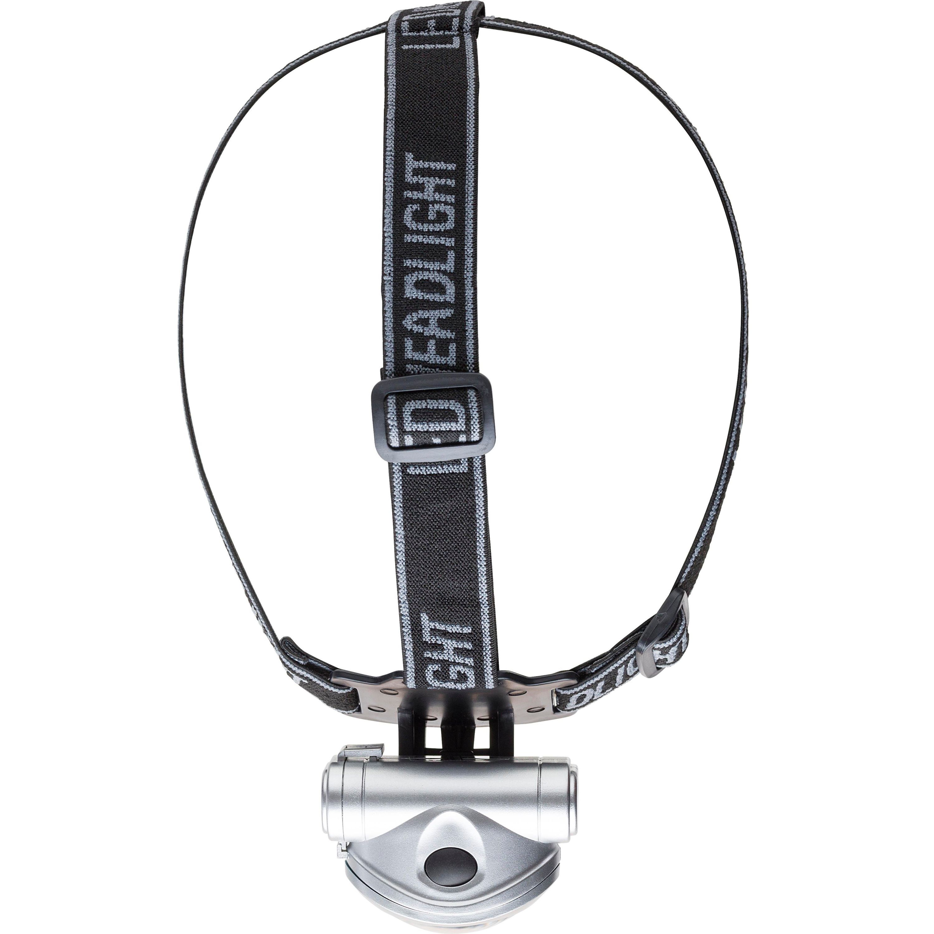 LED-Kopflampe aus ABS-Kunststoff Marisa - silber-62