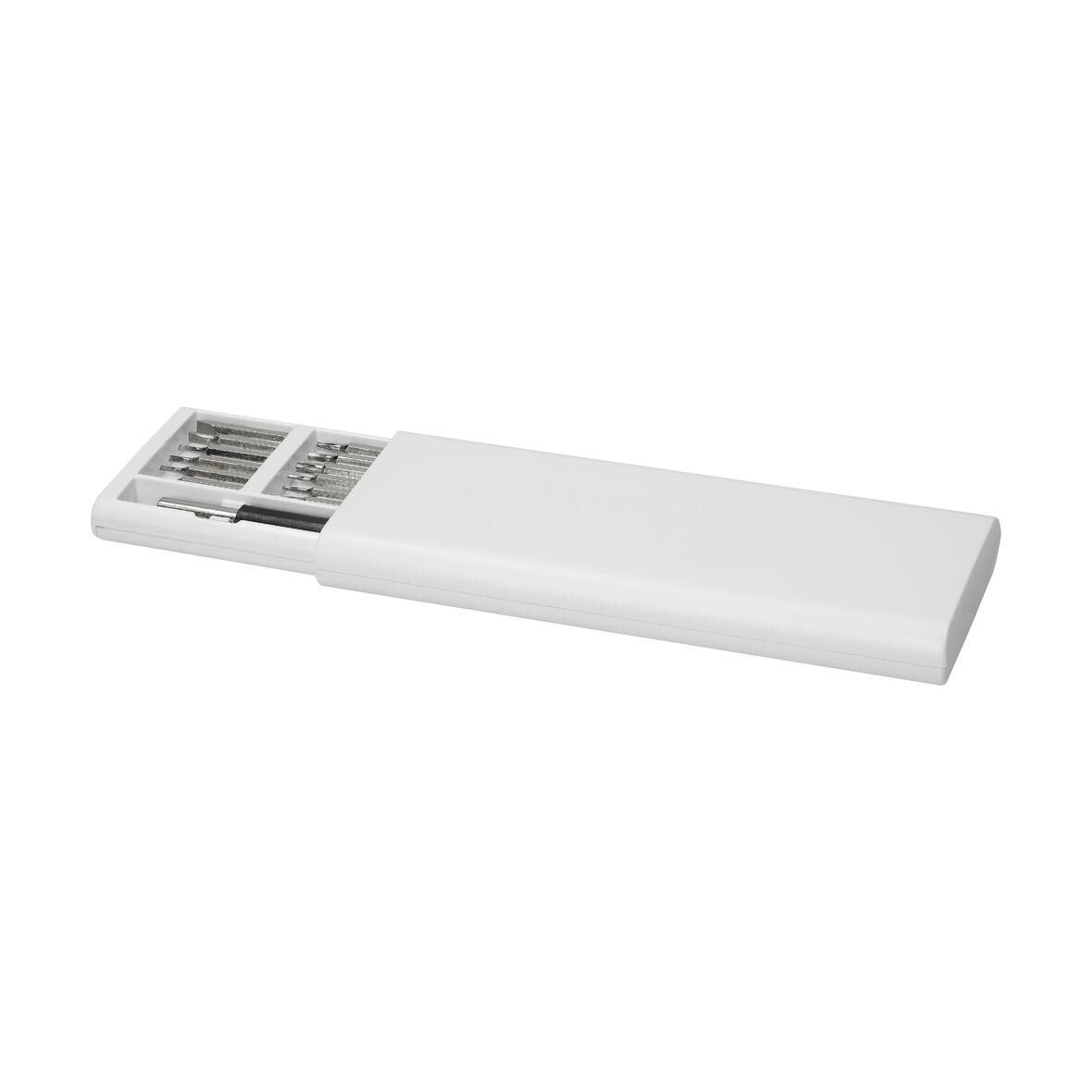 Mini-Schraubendreherset BitKit - weiß-26
