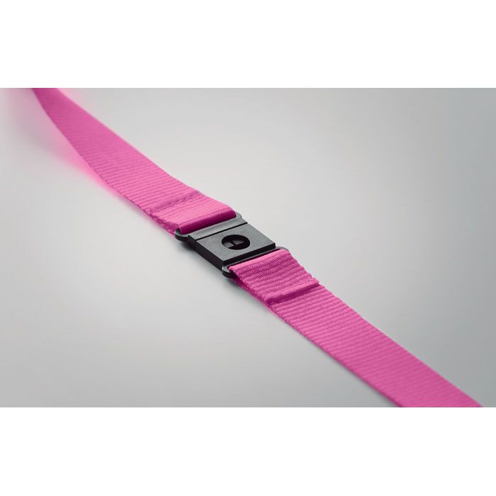 Lanyard RPET 20mm LANY RPET - fuchsie-460