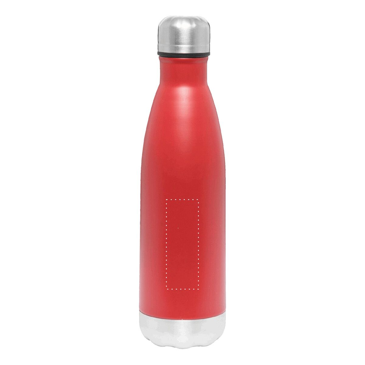 Veredelungsposition auf dem unteren Teil der Flasche