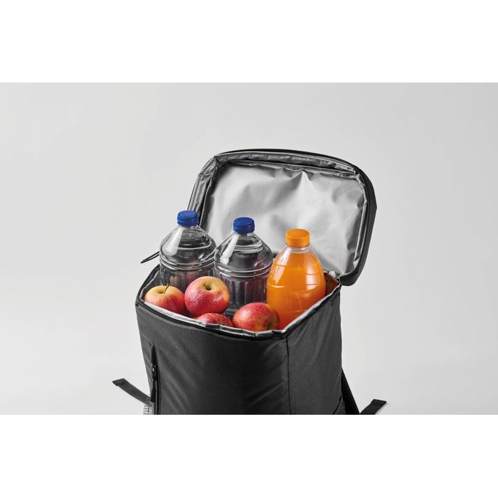 Kühlrucksack 600D RPET MAFRIO - schwarz-751