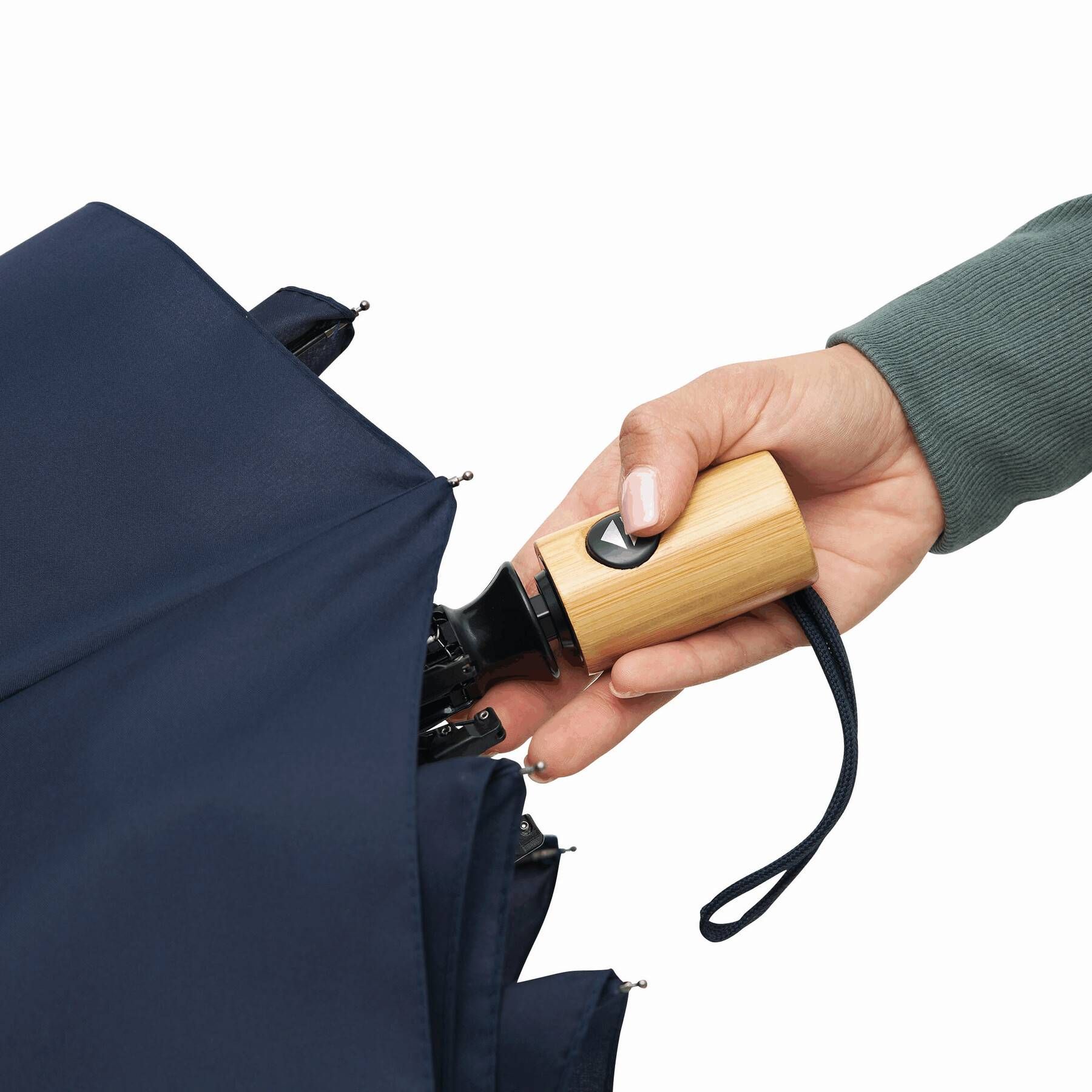 Vollautomatischer Windproof-Taschenschirm CALYPSO - marineblau-464