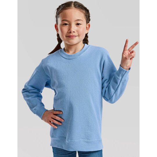 Kids´ Classic Set-In Sweat - white-535
