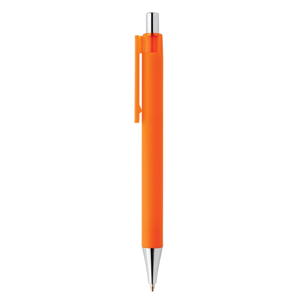 X8 Stift mit Smooth-Touch - orange-215