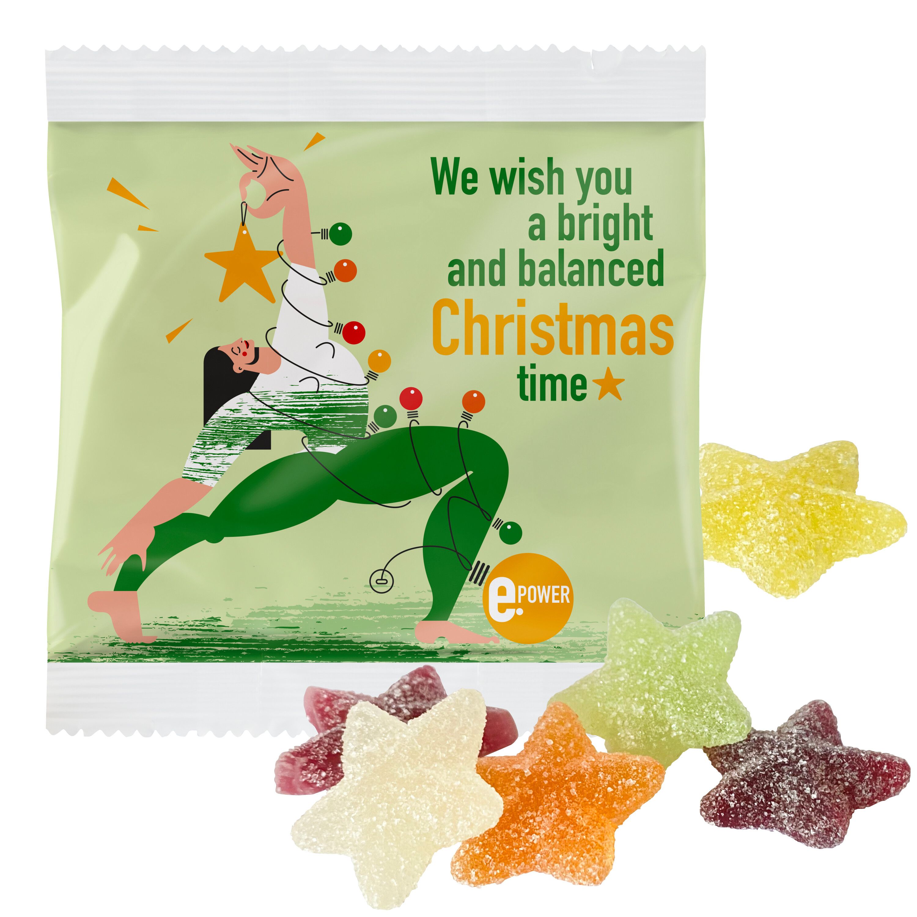 Veganes Weihnachtsgelee im kompostierbaren Tütchen-364