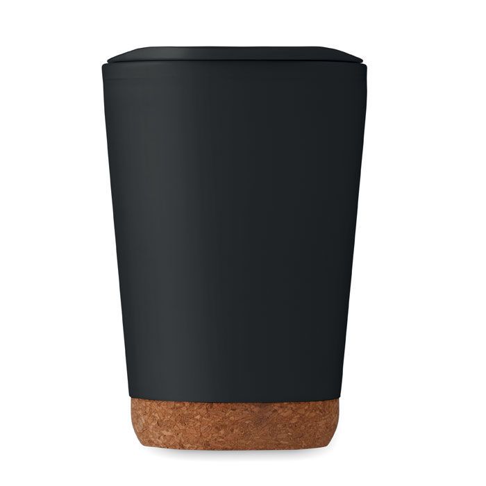 Doppelwandiger Becher 300 ml CO - schwarz-594