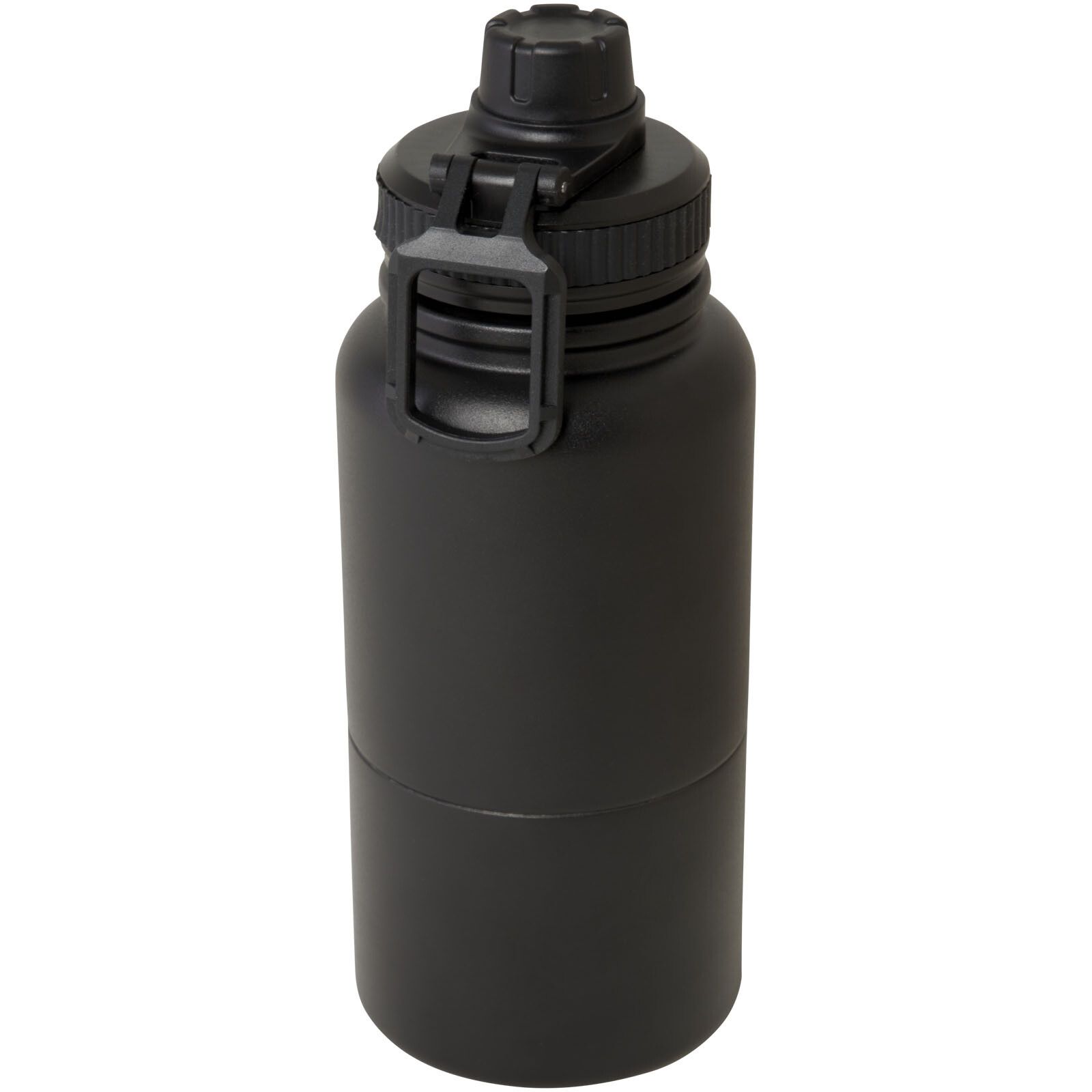 Dupeca 840 ml RCS-zertifizierte Isolierflasche aus Edelstahl  - schwarz-46