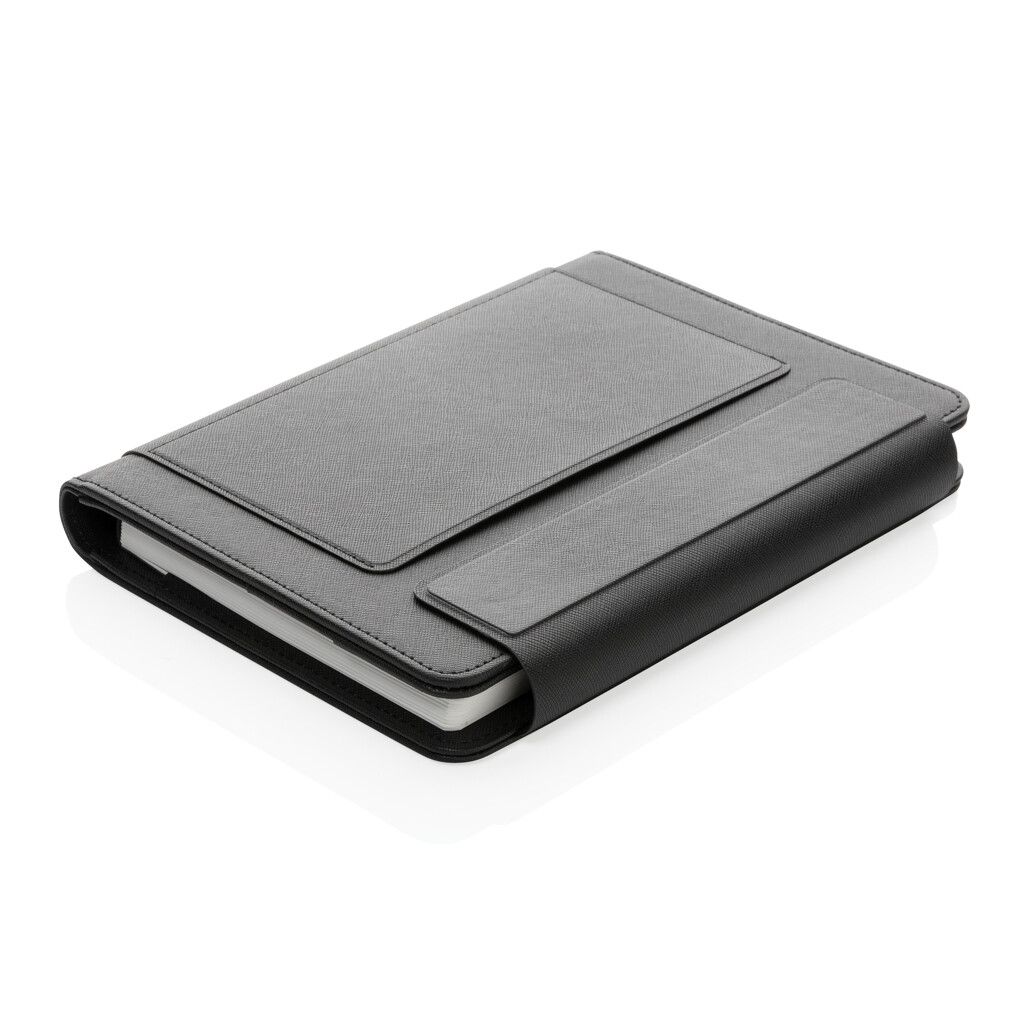 Swiss Peak Heritage RCS rPU A5 Steinpapier Portfolio - schwarz-739