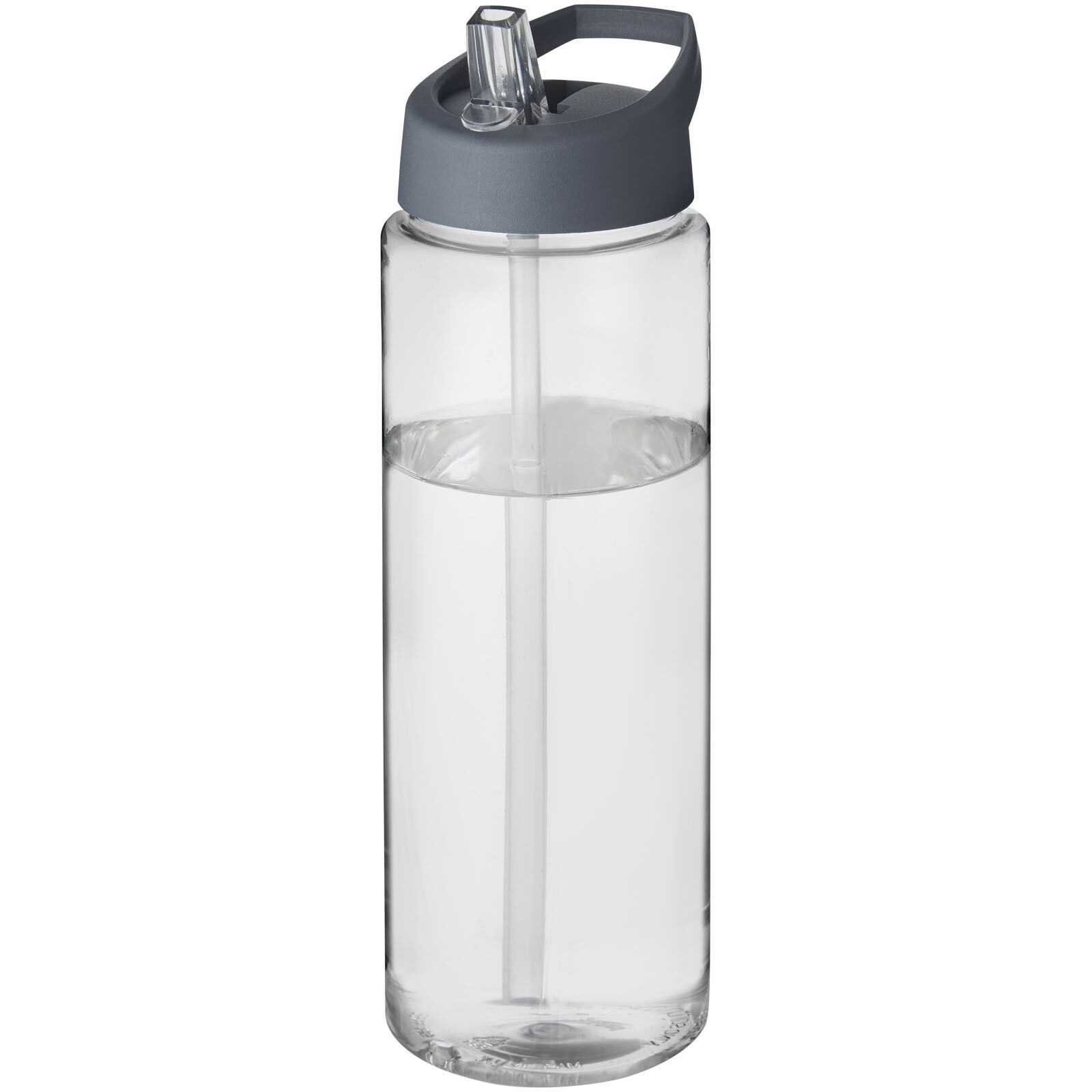 H2O Active Vibe 850 ml Sportflasche mit Ausgussdeckel - transparent -  storm grey-25