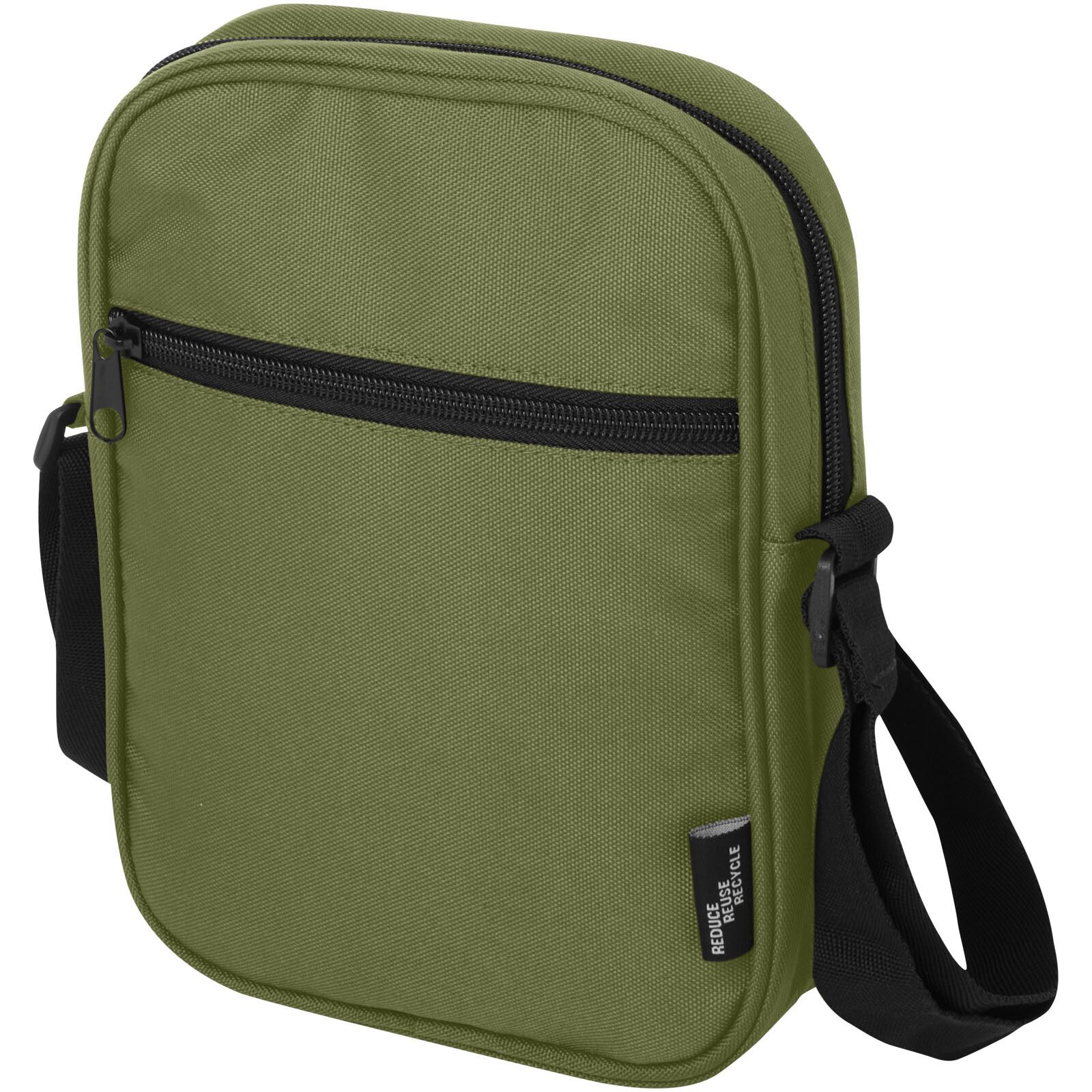 Byron Umhängetasche aus GRS Recyclingmaterial 2 L - olive-907