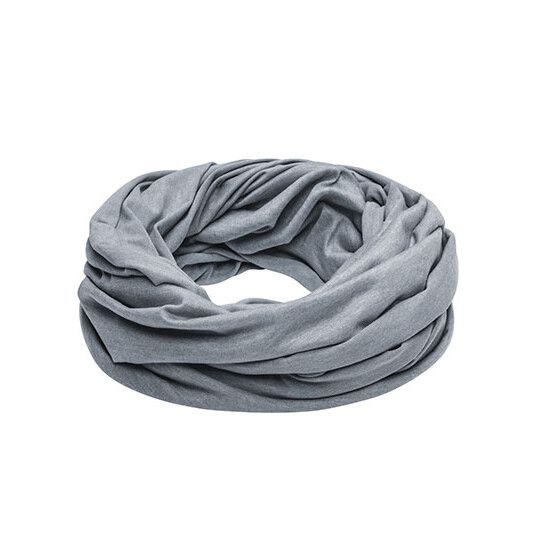 Heather Summer Loop-Scarf - grey heather-124