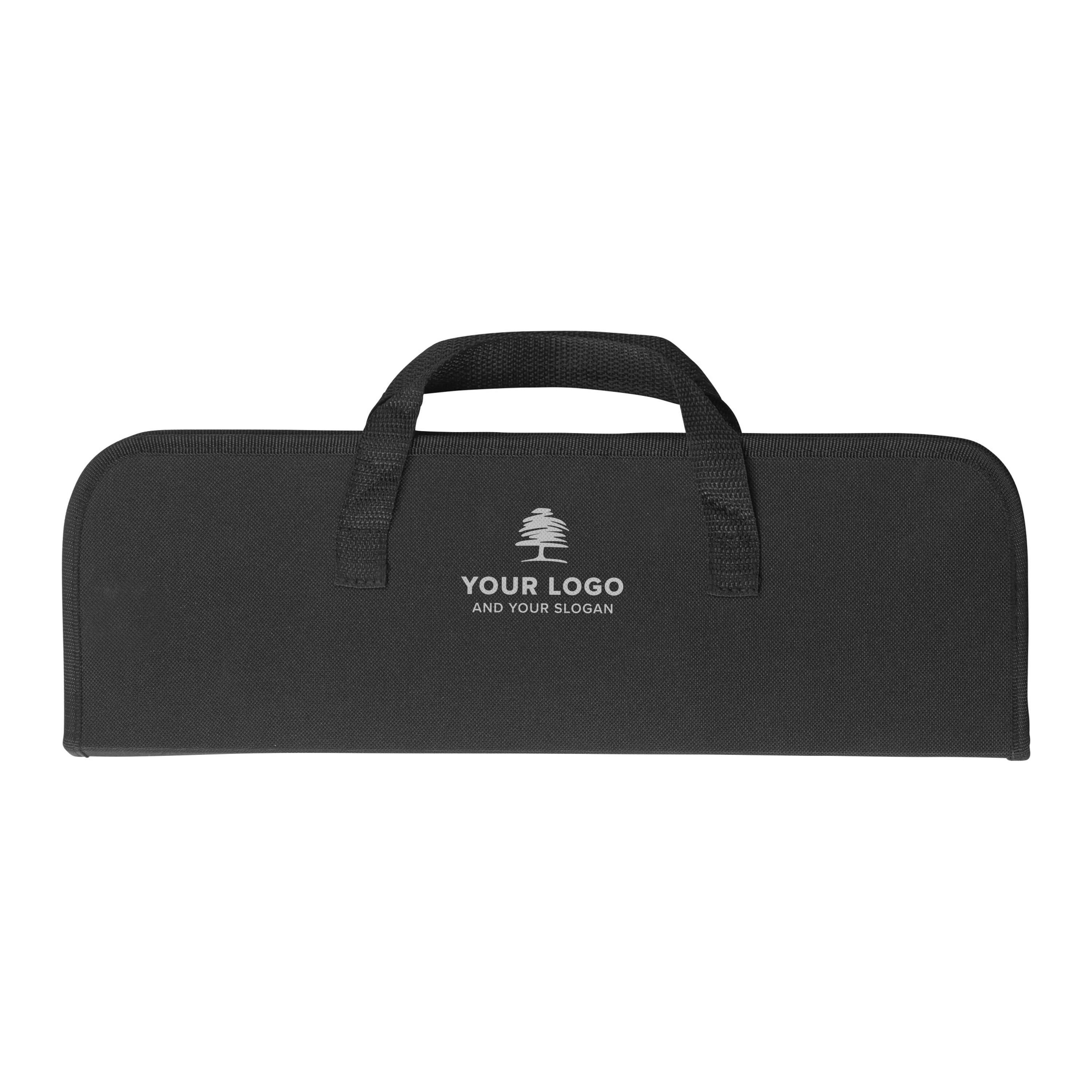 Grillbesteck aus Edelstahl Silas - schwarz-738